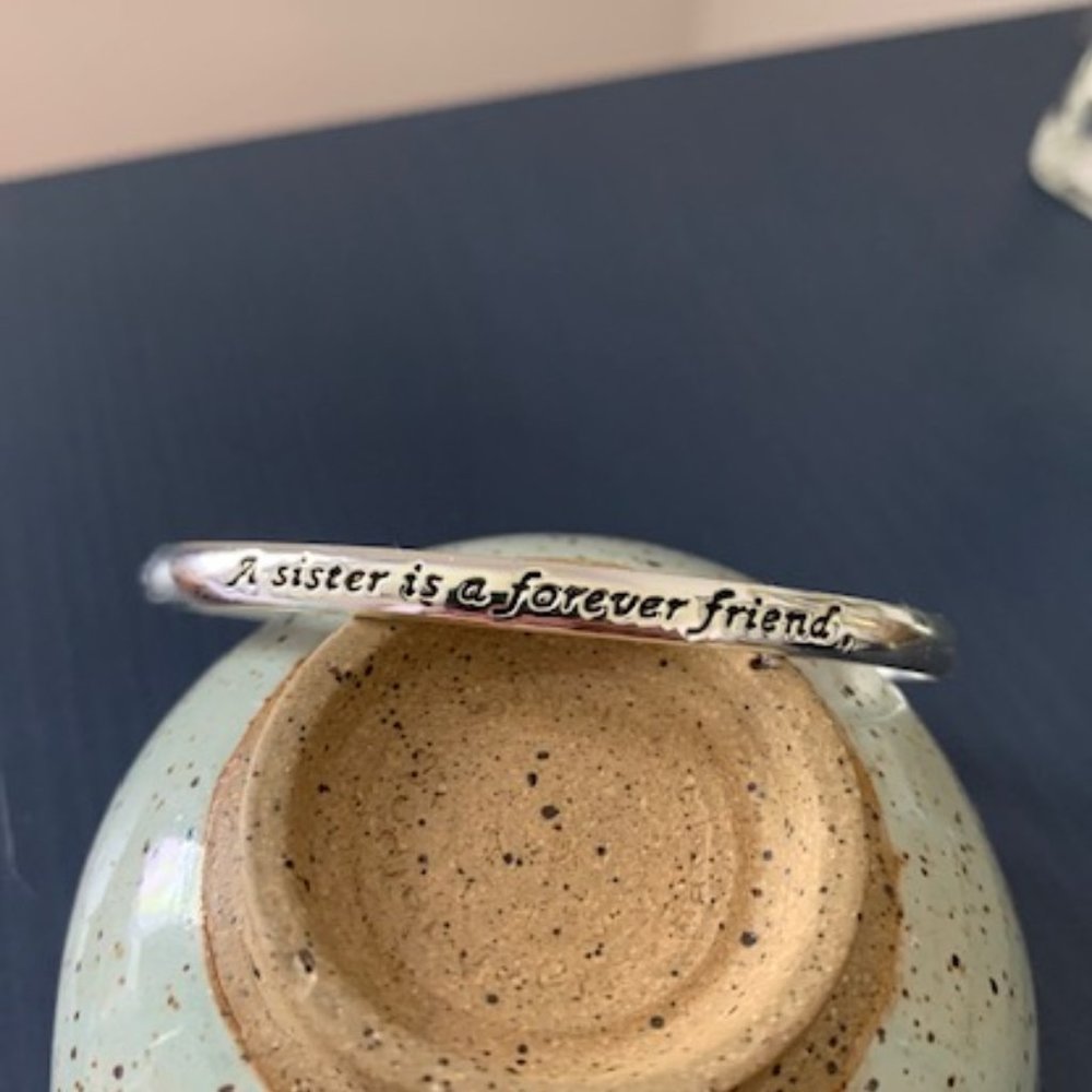 NWOT Sister cuff bracelet